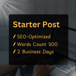 Article writing Starter post