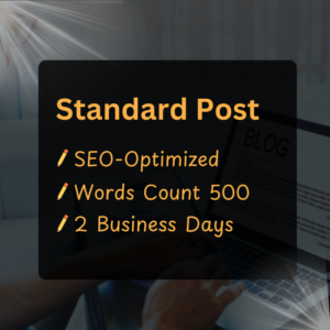 Article Writing Standard Post
