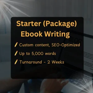Ebook Writing starter post Service