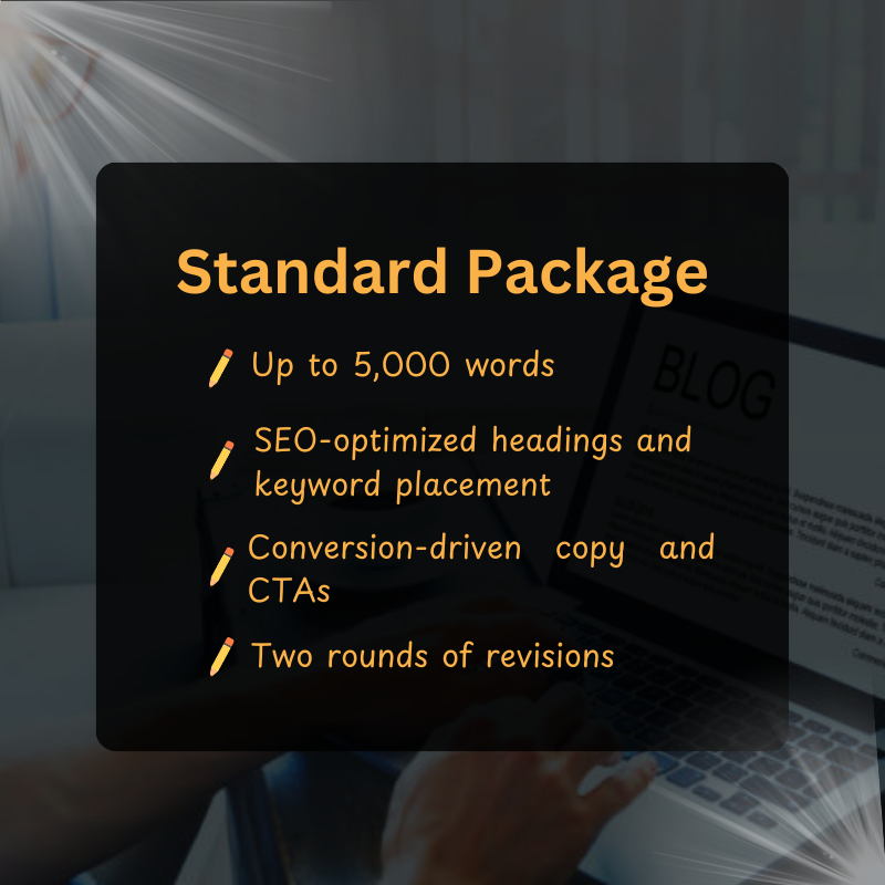 Standard Web Content Package