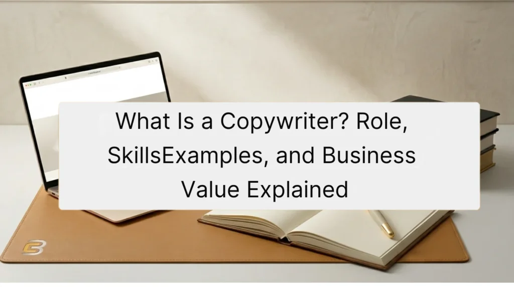 What is a copywriter