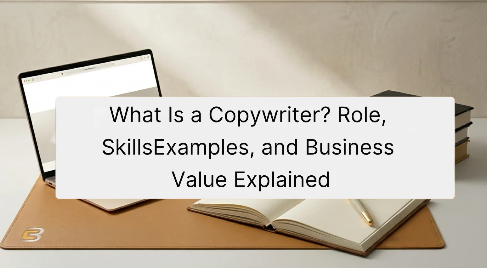 What is a copywriter