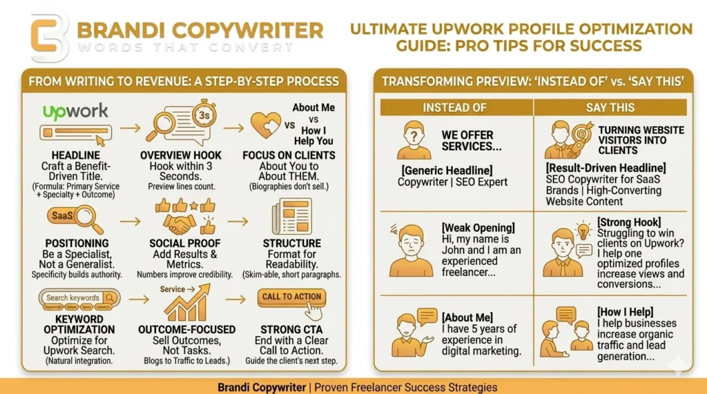 upwork profile copywriting tips