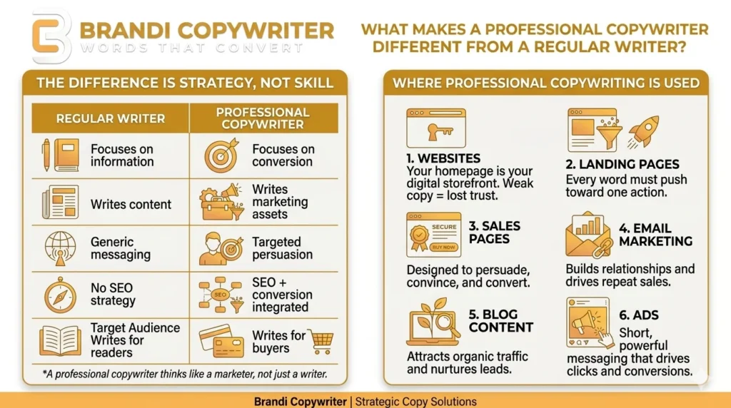 professional copywriter