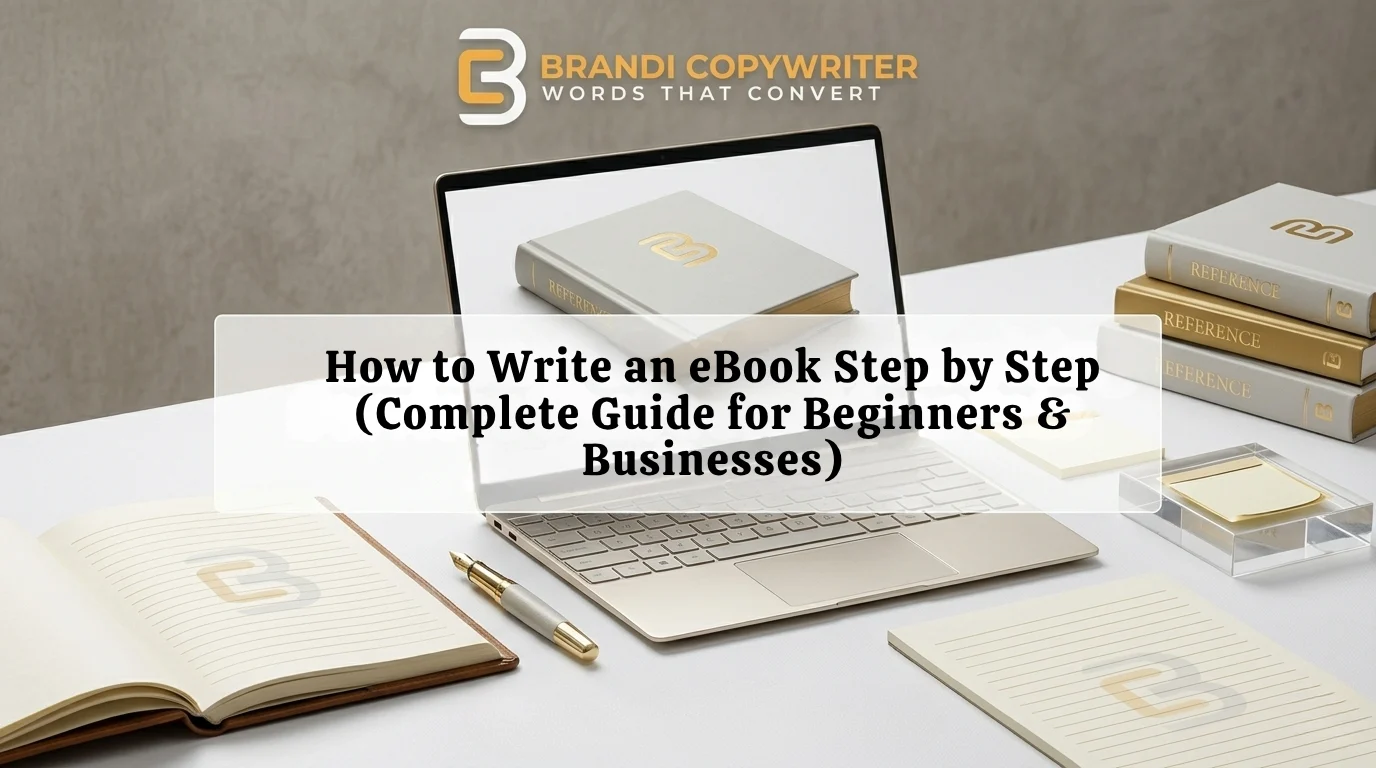 how to write an ebook step by step