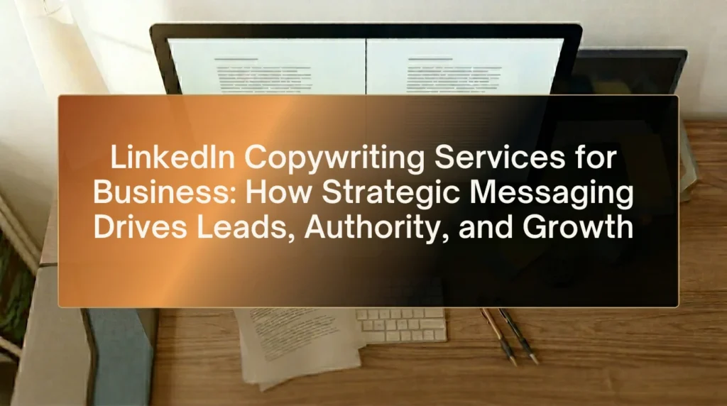 LinkedIn copywriting services for business lead generation and authority growth