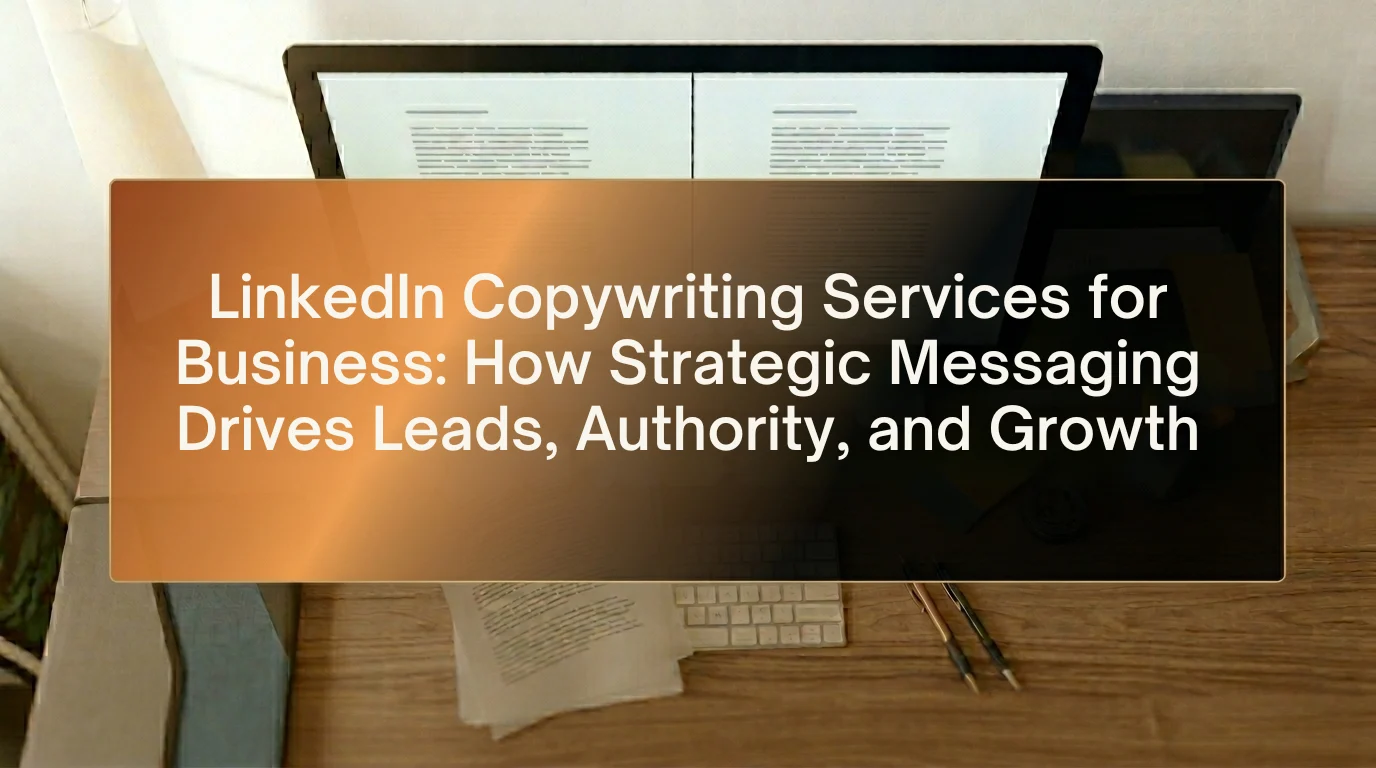 LinkedIn copywriting services for business lead generation and authority growth