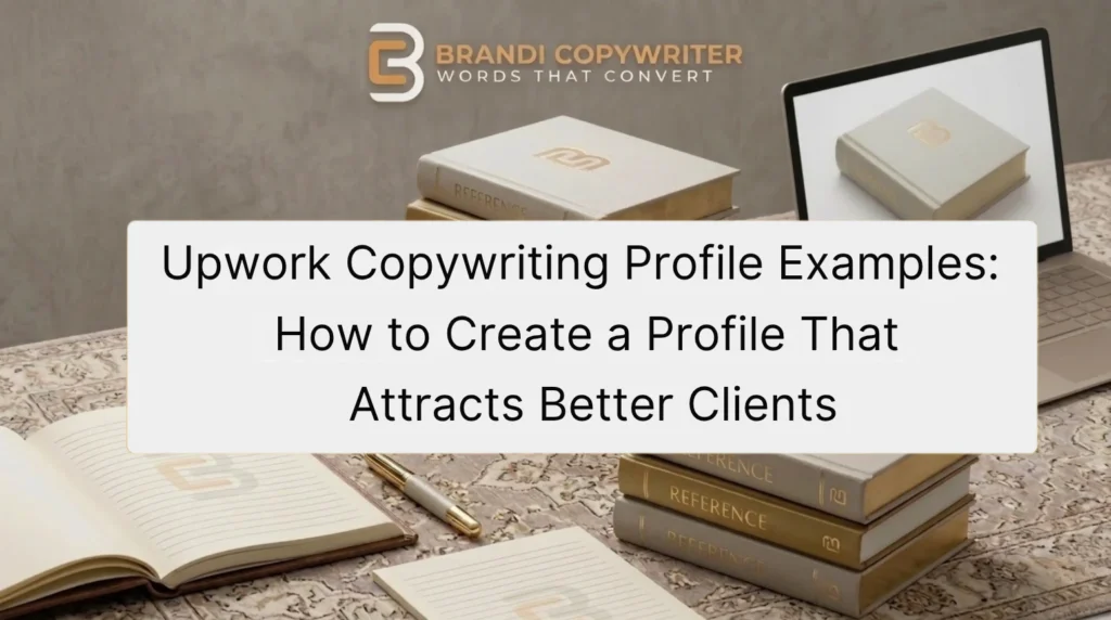 upwork copywriting profile examples