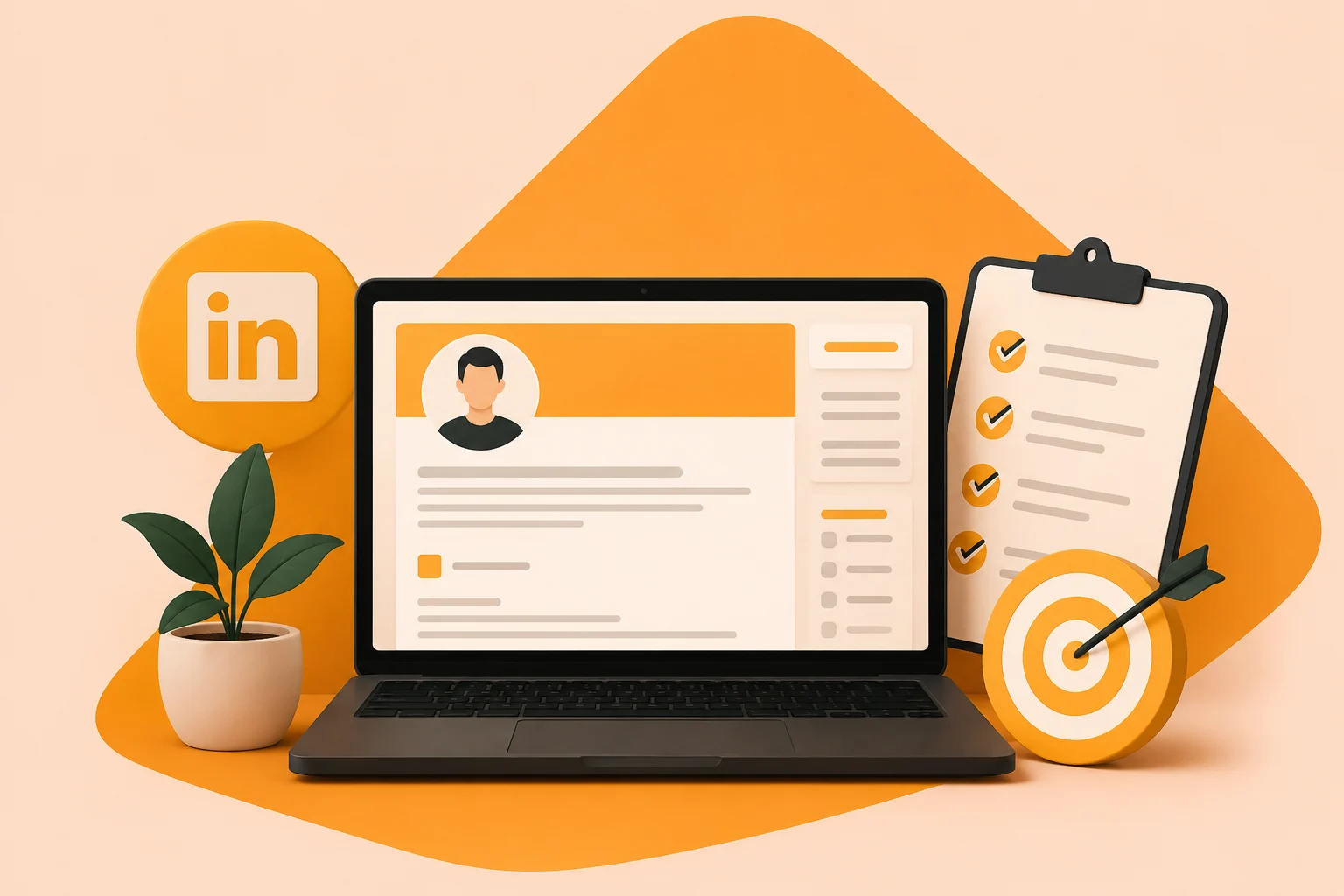 LinkedIn copywriter creating a professional LinkedIn profile optimized for personal branding, networking, and career growth.