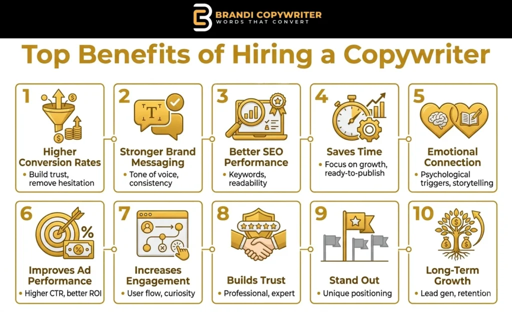 benefits of hiring a copywriter