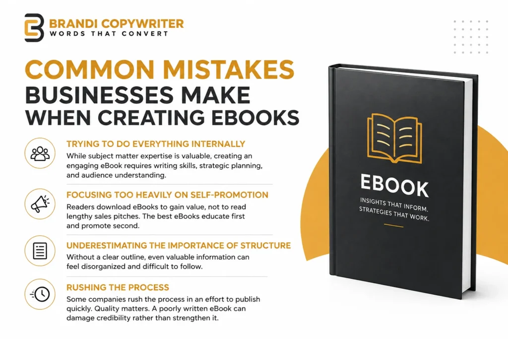 Common eBook creation mistakes and the value of professional ebook writing services USA